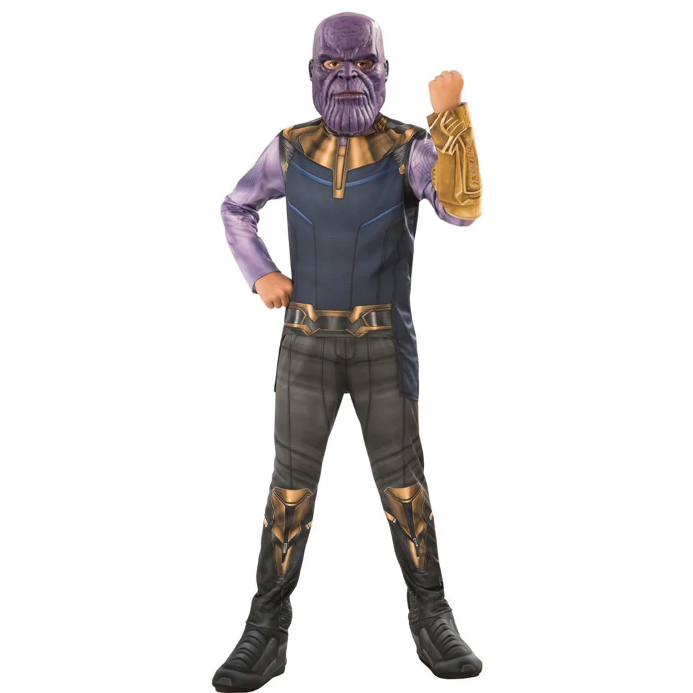 Avengers League 4 Thanos cosplay halloween costume for kids Jumpsuits & Rompers Boys Anime Sets Thanos kigurumi
Avengers League 4 Thanos cosplay halloween costume for kids Jumpsuits & Rompers Boys Anime Sets Thanos kigurumi