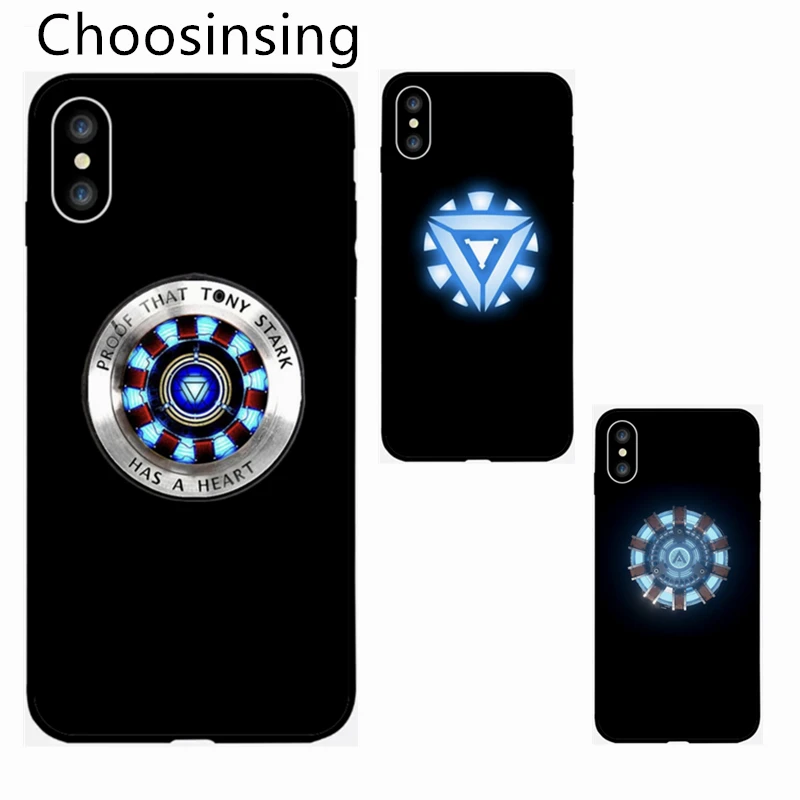 Tony Stark Heart Light arc Reactor Super Heroes Thor Iron Man Endgame Phone Cover Case For iPhone 7 6 6S 8 plus X XR X MaX Gift
Tony Stark Heart Light arc Reactor Super Heroes Thor Iron Man Endgame Phone Cover Case For iPhone 7 6 6S 8 plus X XR X MaX Gift