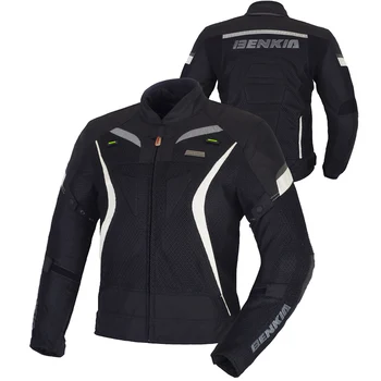 BENKIA Motorcycle Jacket Unisex Street Cruiser Motorbike Jacket Windproof Breathable Mesh Moto Jacket Armor Textile Riding
BENKIA Motorcycle Jacket Unisex Street Cruiser Motorbike Jacket Windproof Breathable Mesh Moto Jacket Armor Textile Riding