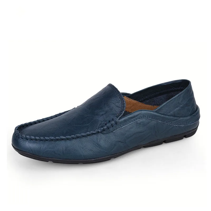 Big Size 35-47 Slip on Casual Men Loafers Spring and Autumn Mens Moccasins Shoes Genuine Leather Men's Flats Shoes New
Big Size 35-47 Slip on Casual Men Loafers Spring and Autumn Mens Moccasins Shoes Genuine Leather Men's Flats Shoes New