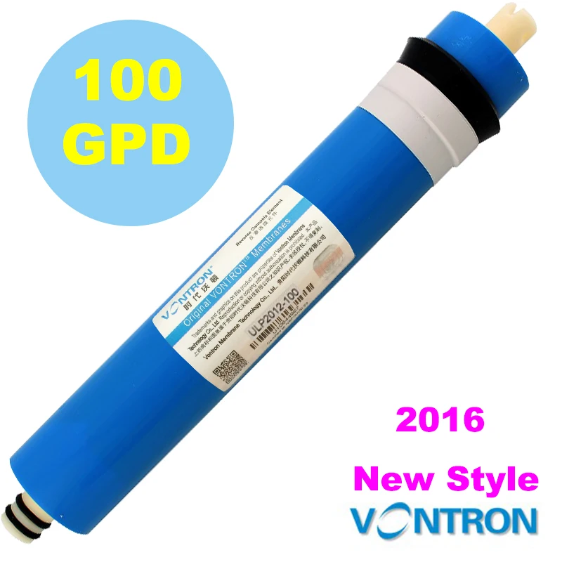 Water Filter Vontron ULP2012-100 Residential 100 gpd RO Membrane For Reverse Osmosis System Household Water Purifier NSF
Water Filter Vontron ULP2012-100 Residential 100 gpd RO Membrane For Reverse Osmosis System Household Water Purifier NSF