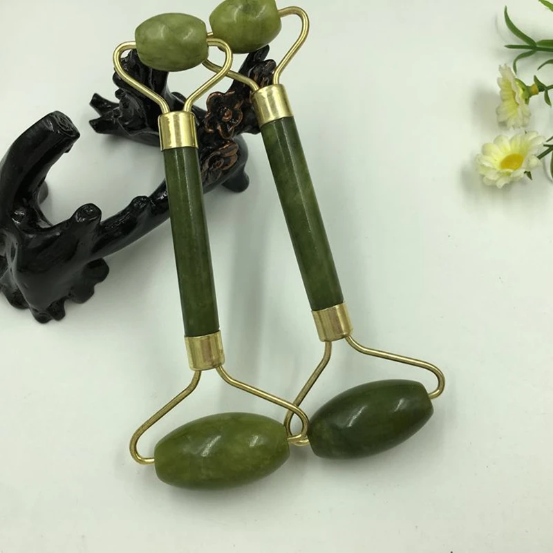 Double Head Natural Facial Beauty Massage Tool Jade Roller Facial Massage Roller Jade Face Slimming Tighten skin Drop Shipping
Double Head Natural Facial Beauty Massage Tool Jade Roller Facial Massage Roller Jade Face Slimming Tighten skin Drop Shipping