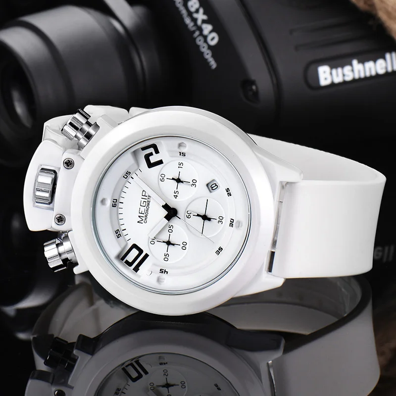Top Brand Megir Men Sport Chronograph Relogio Masculino Silicone Watch Waterproof Luxury Men's Watches Fashion Casual Quartz New
Top Brand Megir Men Sport Chronograph Relogio Masculino Silicone Watch Waterproof Luxury Men's Watches Fashion Casual Quartz New