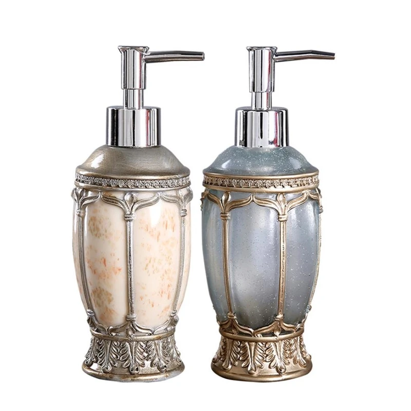 1pc Resin Pump Bottle Refillable Container Countertop Decorative Lotion Dispenser for Shampoo Shower Gel Liquid Soap
1pc Resin Pump Bottle Refillable Container Countertop Decorative Lotion Dispenser for Shampoo Shower Gel Liquid Soap