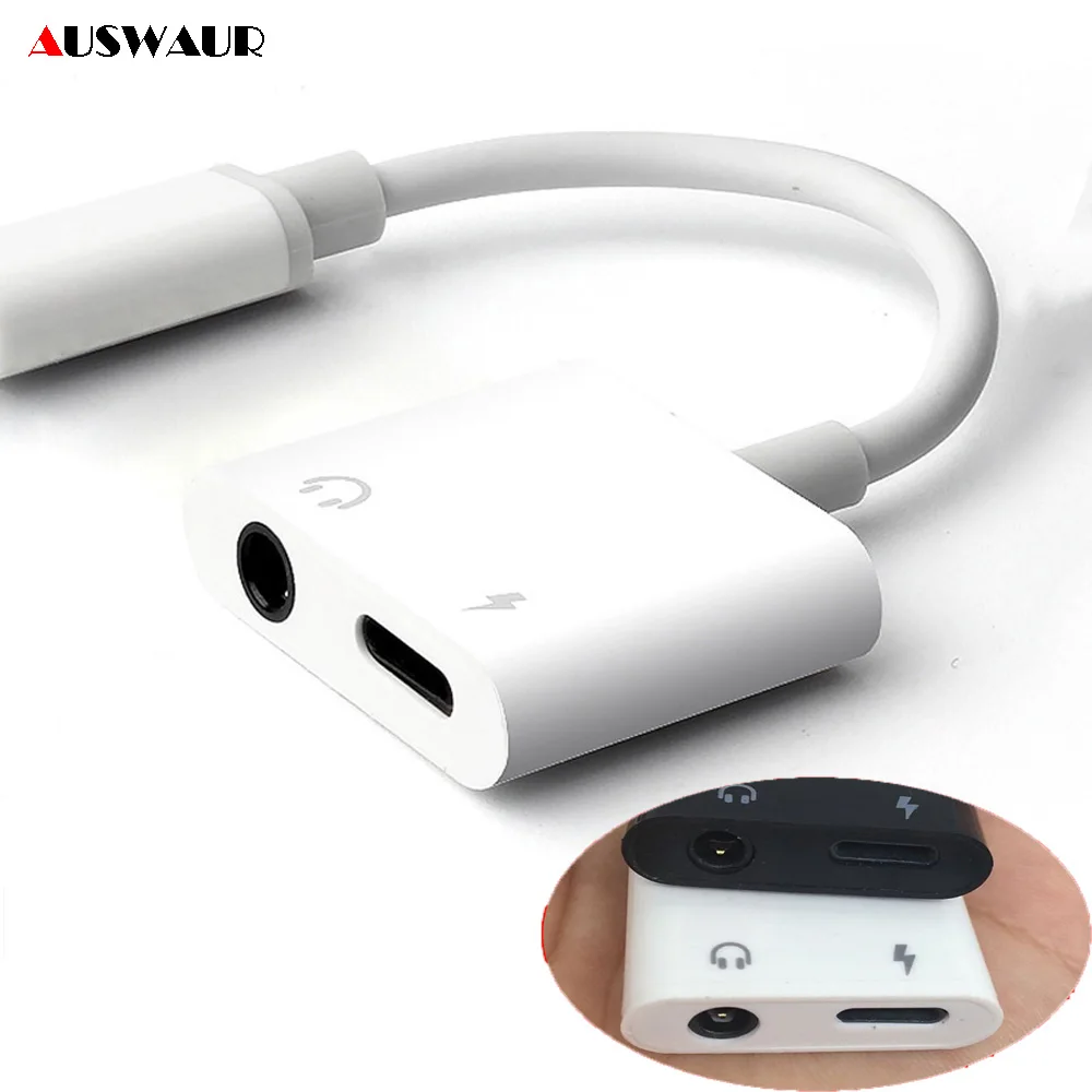 Aux Audio Charger Adapter for iPhone 7 8 Plus X XS MAX XR 2A Charging Aux Audio 2 in 1 3.5mm Jack Earphone Headphone Adapter
Aux Audio Charger Adapter for iPhone 7 8 Plus X XS MAX XR 2A Charging Aux Audio 2 in 1 3.5mm Jack Earphone Headphone Adapter