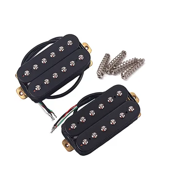2 Pcs Neck Bridge Pickup Humbucker Double Coil Accessories for Electric Guitar WHShopping
2 Pcs Neck Bridge Pickup Humbucker Double Coil Accessories for Electric Guitar WHShopping