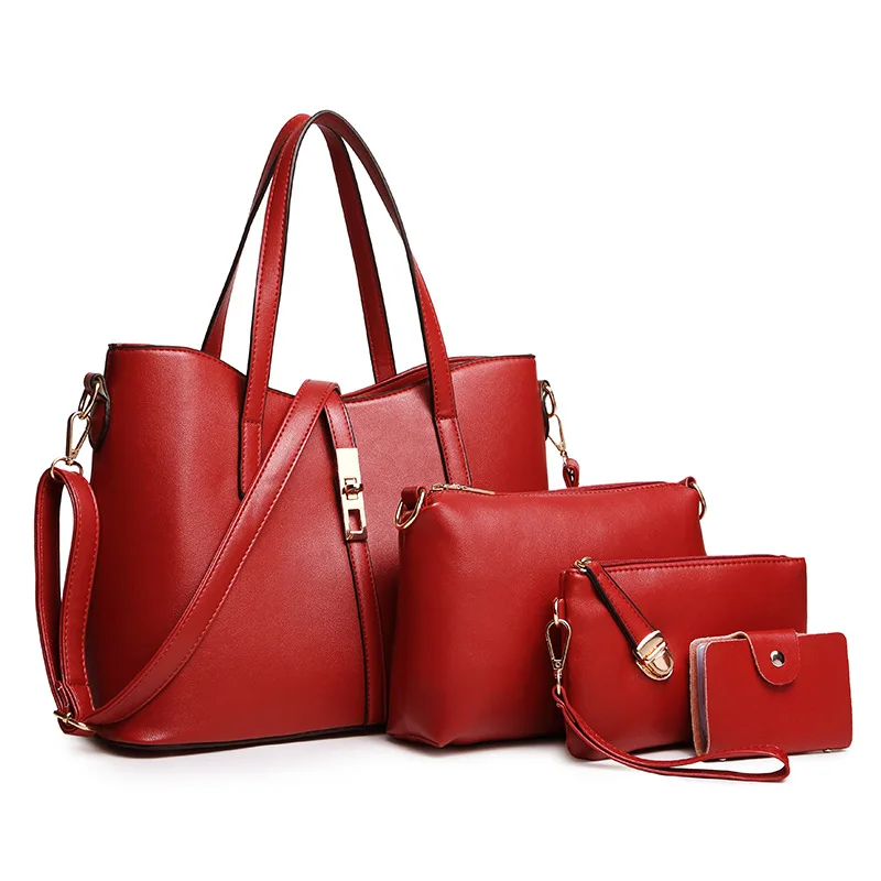 MICKY KEN 2019 new mother package Four-piece set womens bag Fashion shoulder bag handbag High quality ladies Messenger bags
MICKY KEN 2019 new mother package Four-piece set womens bag Fashion shoulder bag handbag High quality ladies Messenger bags