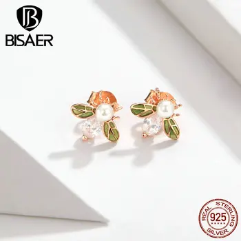 BISAER Bee Earrings 925 Sterling Silver Busy Insect Bee Stud Earrings for Women Fashion Insect Earrings Jewelry ECE643
BISAER Bee Earrings 925 Sterling Silver Busy Insect Bee Stud Earrings for Women Fashion Insect Earrings Jewelry ECE643