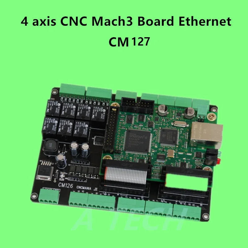 5 axis CNC Mach3 Breakout Board+Ethernet Smooth Stepper, Mach3, Motion Controller, CM127
5 axis CNC Mach3 Breakout Board+Ethernet Smooth Stepper, Mach3, Motion Controller, CM127