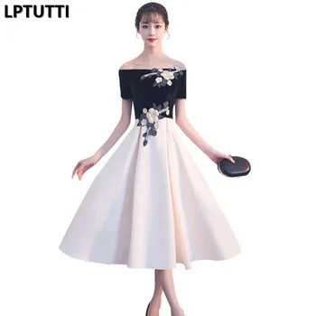 LPTUTTI Appliques Embroidery New Sexy Woman Social Festive Elegant Formal Prom Party Gowns Fancy Short Luxury Cocktail Dresses
LPTUTTI Appliques Embroidery New Sexy Woman Social Festive Elegant Formal Prom Party Gowns Fancy Short Luxury Cocktail Dresses