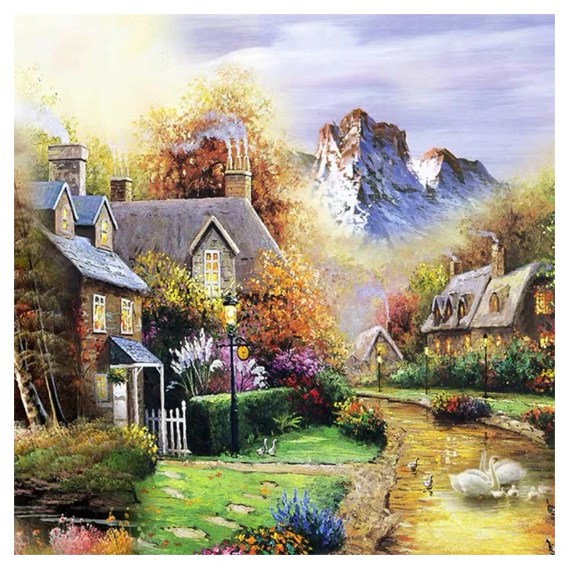 5D DIY diamond Painting Cross Stitch kits FULL Diamond Embroidery Landscape diamond Mosaic still life gift
5D DIY diamond Painting Cross Stitch kits FULL Diamond Embroidery Landscape diamond Mosaic still life gift