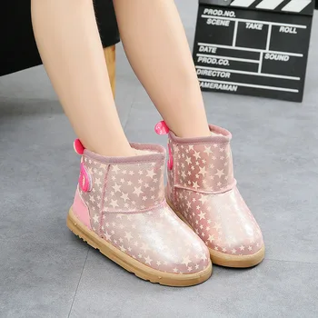Botas de inverno para crianças botas grossas de neve para crianças criança quente bebê criança pele curta
Botas de inverno para crianças botas grossas de neve para crianças criança quente bebê criança pele curta