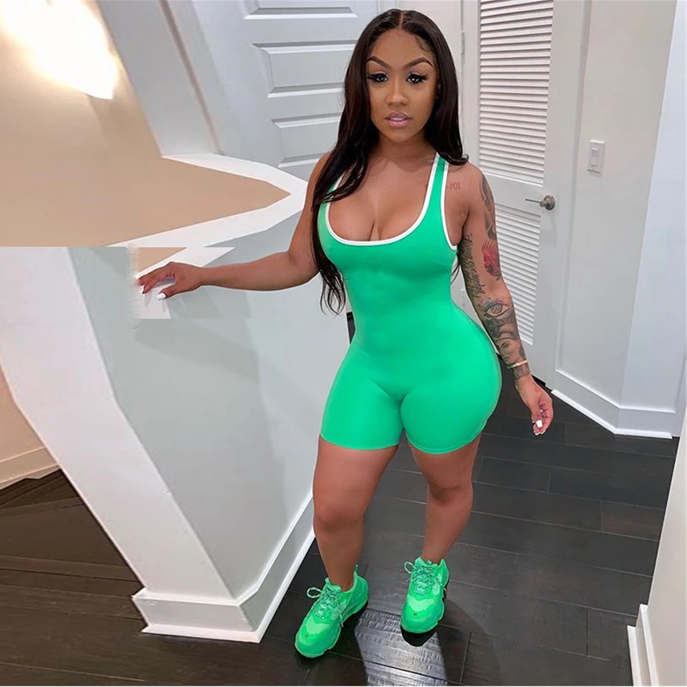 XLLAIS Good Cotton Material Street Playsuits Women Casual Tight Slim Bodycon Jumpsuits Womens Pink Color Club Overalls Wholesale
XLLAIS Good Cotton Material Street Playsuits Women Casual Tight Slim Bodycon Jumpsuits Womens Pink Color Club Overalls Wholesale