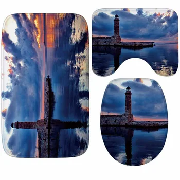 3Pcs/Set High Quality Flannel Bath Mat and Toilet Cover Non Slip Bath Carpet Toilet Rug Natural Landscape Bathroom Decoration
3Pcs/Set High Quality Flannel Bath Mat and Toilet Cover Non Slip Bath Carpet Toilet Rug Natural Landscape Bathroom Decoration