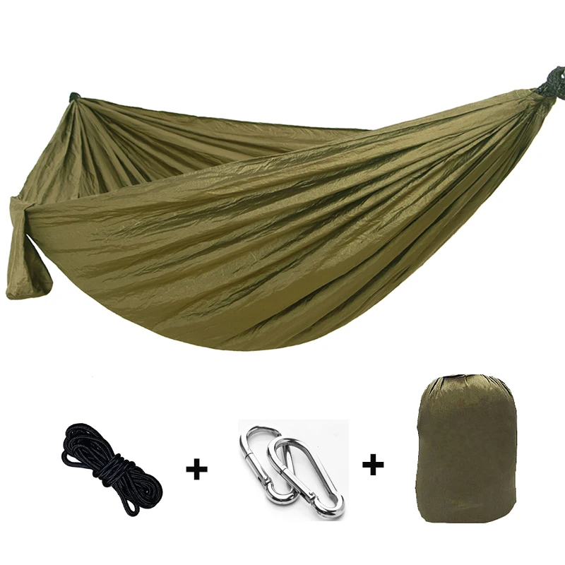 New Portable Hammock Outdoor Travel Furniture Garden Swing Chair Hunting Hanging Bed Dormitory Soft Bed Outdoor Camping Supplies
New Portable Hammock Outdoor Travel Furniture Garden Swing Chair Hunting Hanging Bed Dormitory Soft Bed Outdoor Camping Supplies
