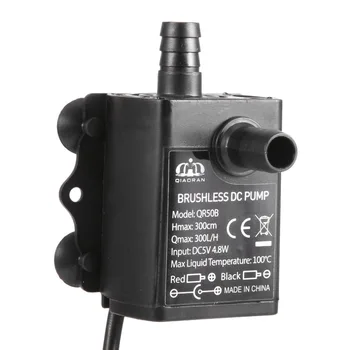 Water Pump USB Mini Submersible Fountain Aquarium Decdeal Ultra-Quiet Brushless DC DC5V 4.8W 300L/H Lift 300cm Circulating
Water Pump USB Mini Submersible Fountain Aquarium Decdeal Ultra-Quiet Brushless DC DC5V 4.8W 300L/H Lift 300cm Circulating