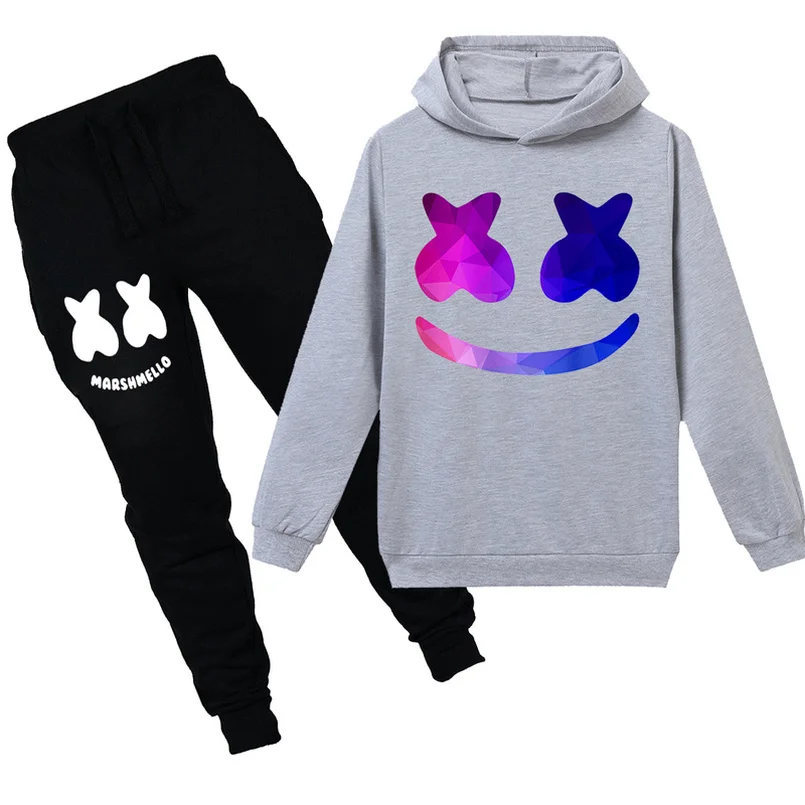 Marshmello DJ Music T Shirt Kids Fortnight Hoodie Sets Smile Children for Baby Boys Girls Tracksuits Sets Christmas Clothing
Marshmello DJ Music T Shirt Kids Fortnight Hoodie Sets Smile Children for Baby Boys Girls Tracksuits Sets Christmas Clothing