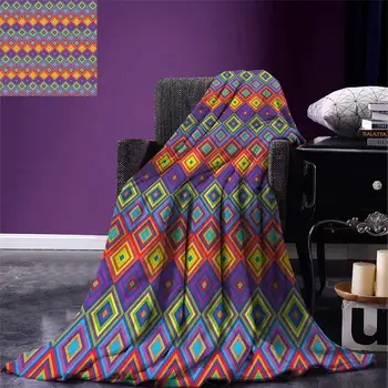 Trippy Throw Blanket Hippie Style Square Shapes in Vibrant Colors Psychedelic Pattern Retro Illustration Warm Microfiber Blanket
Trippy Throw Blanket Hippie Style Square Shapes in Vibrant Colors Psychedelic Pattern Retro Illustration Warm Microfiber Blanket