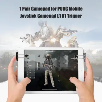 1 Pair Gamepad for PUBG Mobile Joystick Gamepad L1 R1 Controller Trigger L1 R1 Shooter Controller Gaming Trigger For iPad Tablet
1 Pair Gamepad for PUBG Mobile Joystick Gamepad L1 R1 Controller Trigger L1 R1 Shooter Controller Gaming Trigger For iPad Tablet
