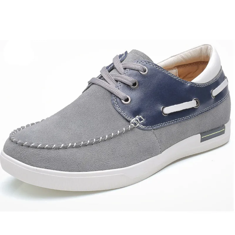 Fashion Grey Men's Invisible Elevator Shoes With Higher Insole Total Height Increasing 6 cm Casual Shoes For Daily Wearing
Fashion Grey Men's Invisible Elevator Shoes With Higher Insole Total Height Increasing 6 cm Casual Shoes For Daily Wearing