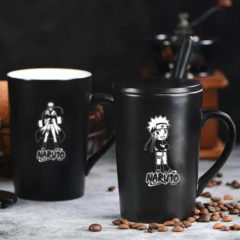Anime Naruto Mug 420ml Ceramic Kakashi Itachi Sasuke Sakura Cup With Cover And Spoon Novelty Birthday Gift
Anime Naruto Mug 420ml Ceramic Kakashi Itachi Sasuke Sakura Cup With Cover And Spoon Novelty Birthday Gift