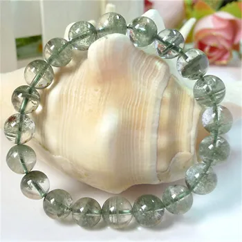 10mm Genuine Natural Green Phantom Quartz Bracelets For Women Femme Stretch Round Crystal Bead Bracelet
10mm Genuine Natural Green Phantom Quartz Bracelets For Women Femme Stretch Round Crystal Bead Bracelet