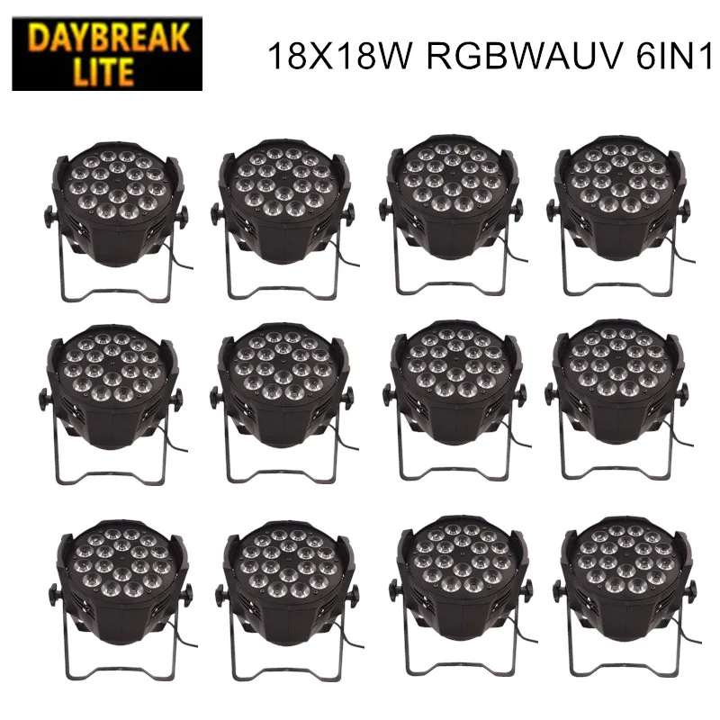 18x18w led par rgbwauv (p) 6in1 dmx512 dj light 6/10CH colorful mixing wash effect stage lighting 12PCS/LOT
18x18w led par rgbwauv (p) 6in1 dmx512 dj light 6/10CH colorful mixing wash effect stage lighting 12PCS/LOT