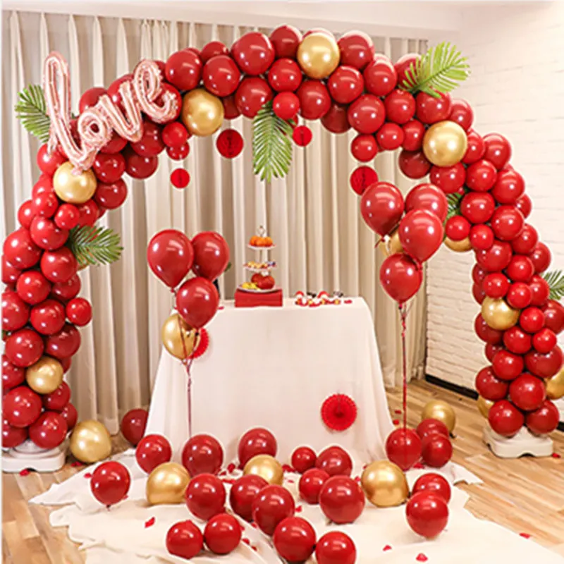 Ruby Red Glossy Pearl Latex Balloons Chrome Metallic Color Confetti Gold Wedding Party Decor Valentine's Day Surprise Party
Ruby Red Glossy Pearl Latex Balloons Chrome Metallic Color Confetti Gold Wedding Party Decor Valentine's Day Surprise Party