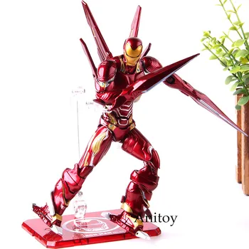 Marvel Ironman Figure Infinity War Avengers Mark MK50 Nano Weapon Set Iron man Action Figure PVC Collectible Model Toy
Marvel Ironman Figure Infinity War Avengers Mark MK50 Nano Weapon Set Iron man Action Figure PVC Collectible Model Toy