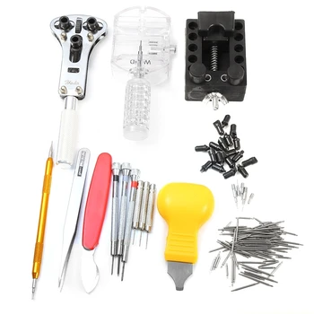 144 Pcs Professional Watch Repair Tool Kit Portable Wristwatch Repair Tools Set Multi-function Watchmaker Tools Dedicated Device
144 Pcs Professional Watch Repair Tool Kit Portable Wristwatch Repair Tools Set Multi-function Watchmaker Tools Dedicated Device