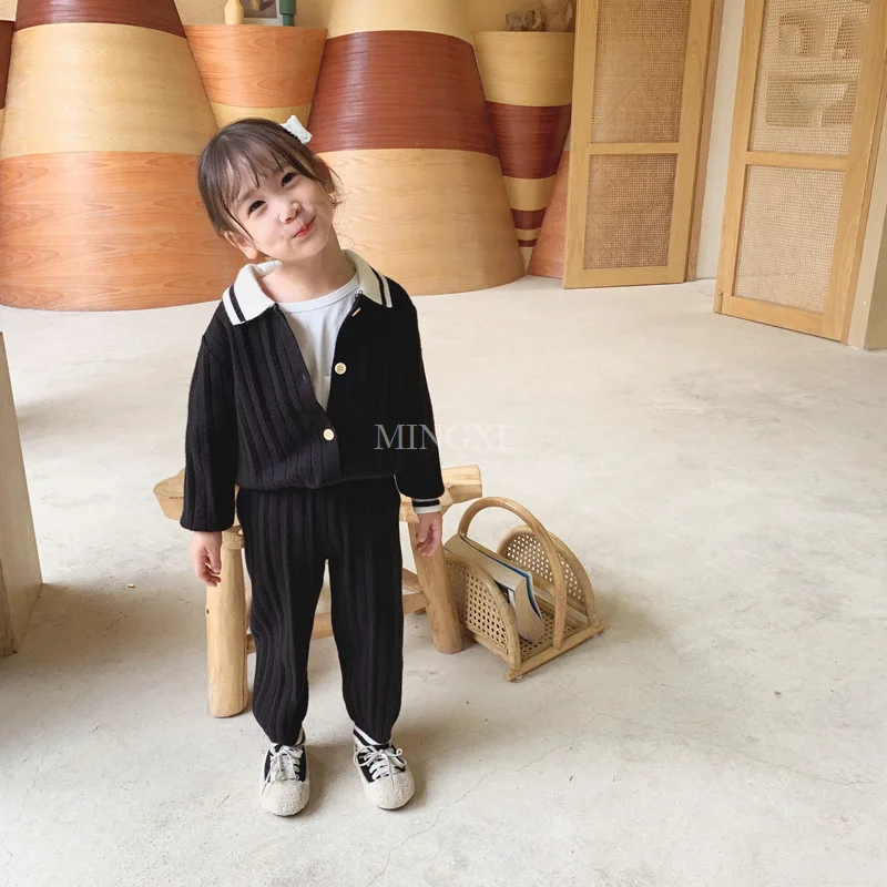 children's 2019 autumn clothes new children's clothes girls and girls thin knitting 2 sets of open shirts and trousers two sets
children's 2019 autumn clothes new children's clothes girls and girls thin knitting 2 sets of open shirts and trousers two sets