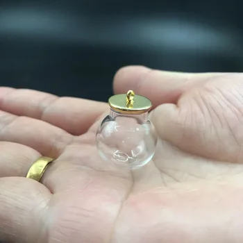 20x12mm Wholesale Mini Terrarium glass globe bubble metal base tray necklace lanugo vial pendant DIY wishing bottle decor 100pcs
20x12mm Wholesale Mini Terrarium glass globe bubble metal base tray necklace lanugo vial pendant DIY wishing bottle decor 100pcs