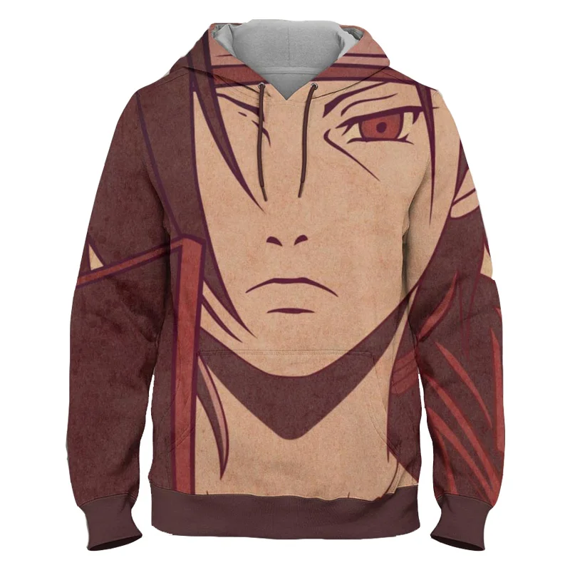 Waliicorners Naruto Hoodie Anime Sweatshirts 3d Print Naruto Hoodies Mens Cosplay Pullovers Hip Hop Streetwear 17