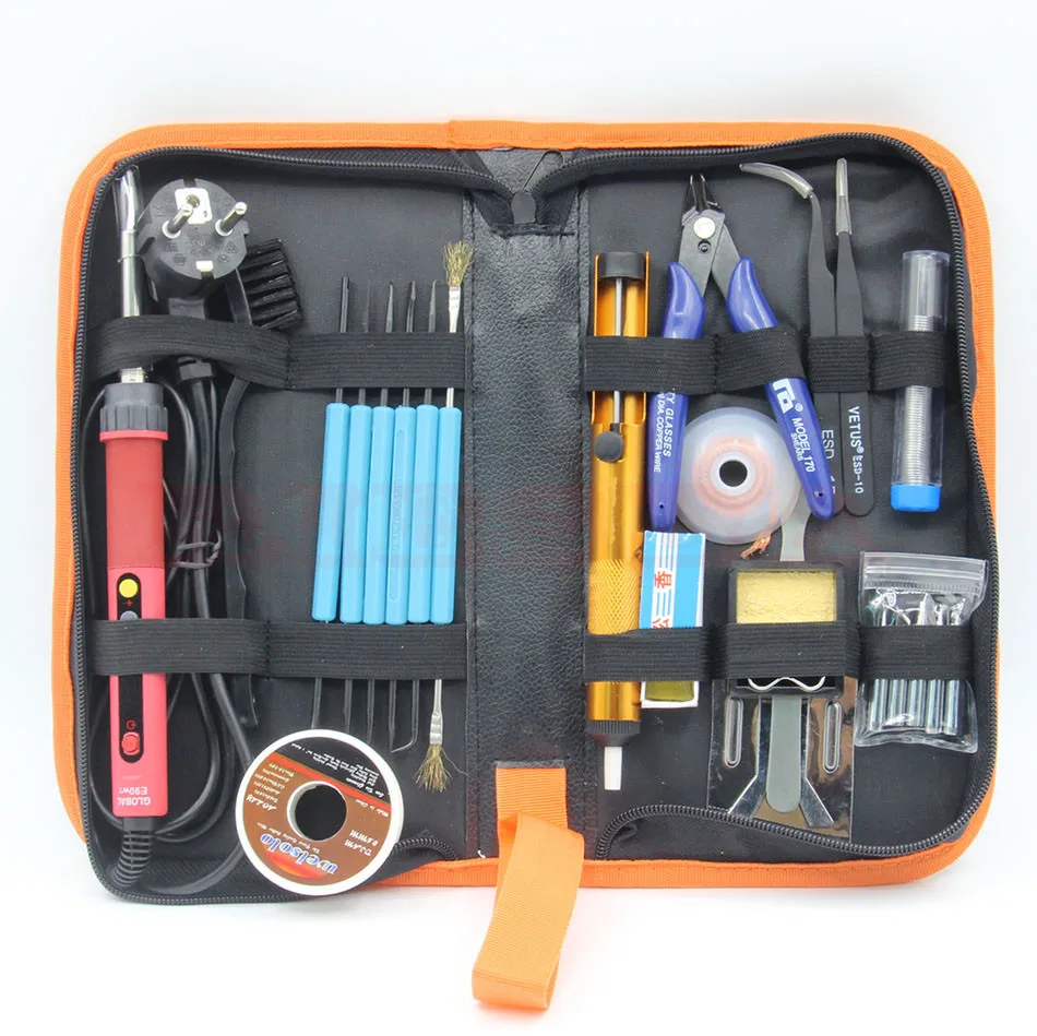 CXG E90WT Electric Soldering Iron EU Digital LCD Adjustable NC thermostat Electric Soldering Iron Handle Kit Set Welding Repair
CXG E90WT Electric Soldering Iron EU Digital LCD Adjustable NC thermostat Electric Soldering Iron Handle Kit Set Welding Repair