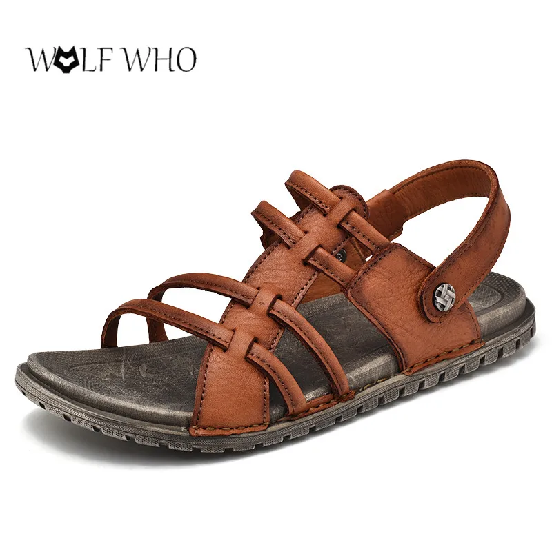 Summer Men Sandals PU Leather Waterproof Shoes Men Beach Sandals Slippers Sandalias Hombre Outdoor Walking Sandals Male Footwear
Summer Men Sandals PU Leather Waterproof Shoes Men Beach Sandals Slippers Sandalias Hombre Outdoor Walking Sandals Male Footwear