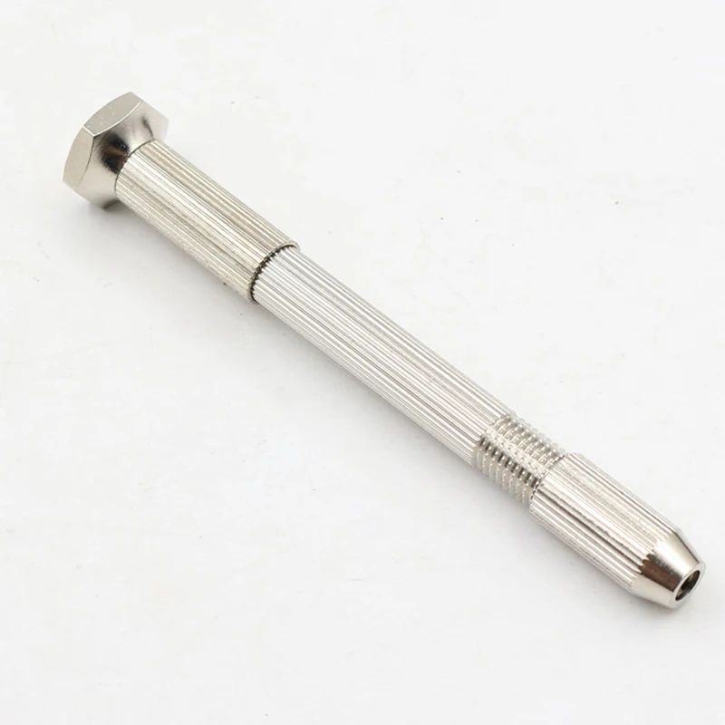 Mini Micro Aluminum Hand Drill Handle With Keyless Chuck Walnut Woodworking Drilling Hand Tools Drill Bit Handle
Mini Micro Aluminum Hand Drill Handle With Keyless Chuck Walnut Woodworking Drilling Hand Tools Drill Bit Handle