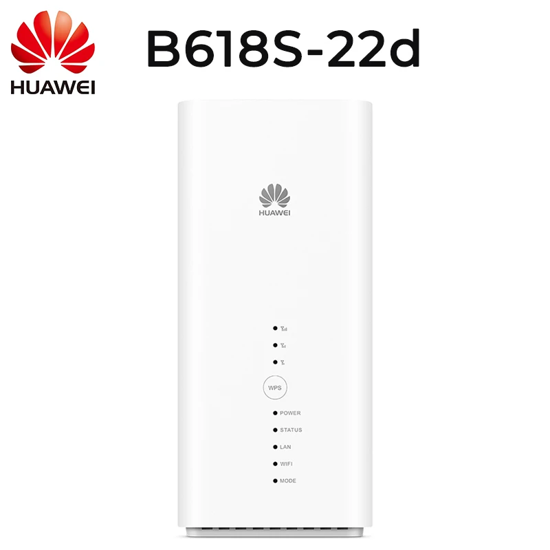 Huawei UNLOCK B618 B618S-22d Cat11 600Mbps 4G LTE CPE WiFi Router Support LTE B1/3/7/8/20/38 And VoIP VoLTE
Huawei UNLOCK B618 B618S-22d Cat11 600Mbps 4G LTE CPE WiFi Router Support LTE B1/3/7/8/20/38 And VoIP VoLTE