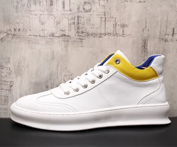 Mens Skateboarding Shoes Lace Up Skateboard Sneakers Low Upper Flat Shoes Men's Sports Shoes Fashion trend wild Leather shoes
Mens Skateboarding Shoes Lace Up Skateboard Sneakers Low Upper Flat Shoes Men's Sports Shoes Fashion trend wild Leather shoes