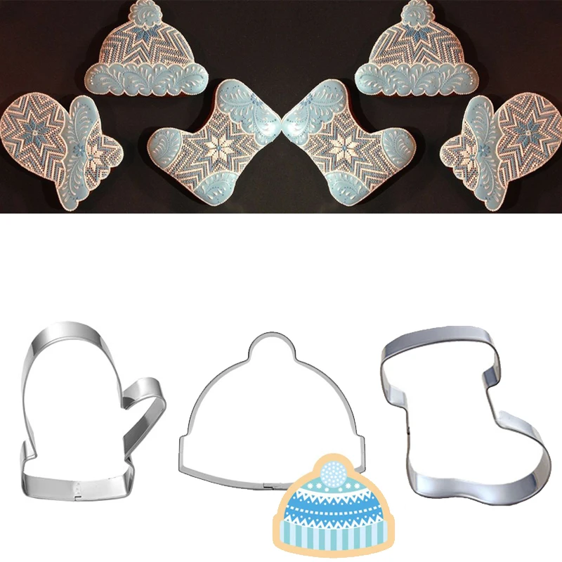 1pcs patisserie reposteria Wool Stocking Gloves Moldes Metal Cookie Cutter Fondant Cake Decor Tool Cupcake Toppers Biscuit Mould
1pcs patisserie reposteria Wool Stocking Gloves Moldes Metal Cookie Cutter Fondant Cake Decor Tool Cupcake Toppers Biscuit Mould