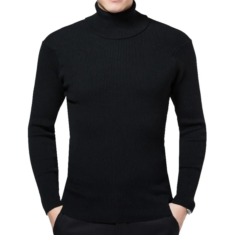 2019 Winter High Neck Thick Warm Sweater Mens Turtleneck Brand Mens Sweaters Slim Pullover Men Knitwear Male Double Collar
2019 Winter High Neck Thick Warm Sweater Mens Turtleneck Brand Mens Sweaters Slim Pullover Men Knitwear Male Double Collar
