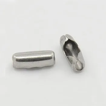 Stainless Steel Ball Chain Connector Findings Fits for 1.5mm 2.0mm 2.4mm 3.2mm Ball Chain DIY Crafts Findings Wholesale
Stainless Steel Ball Chain Connector Findings Fits for 1.5mm 2.0mm 2.4mm 3.2mm Ball Chain DIY Crafts Findings Wholesale