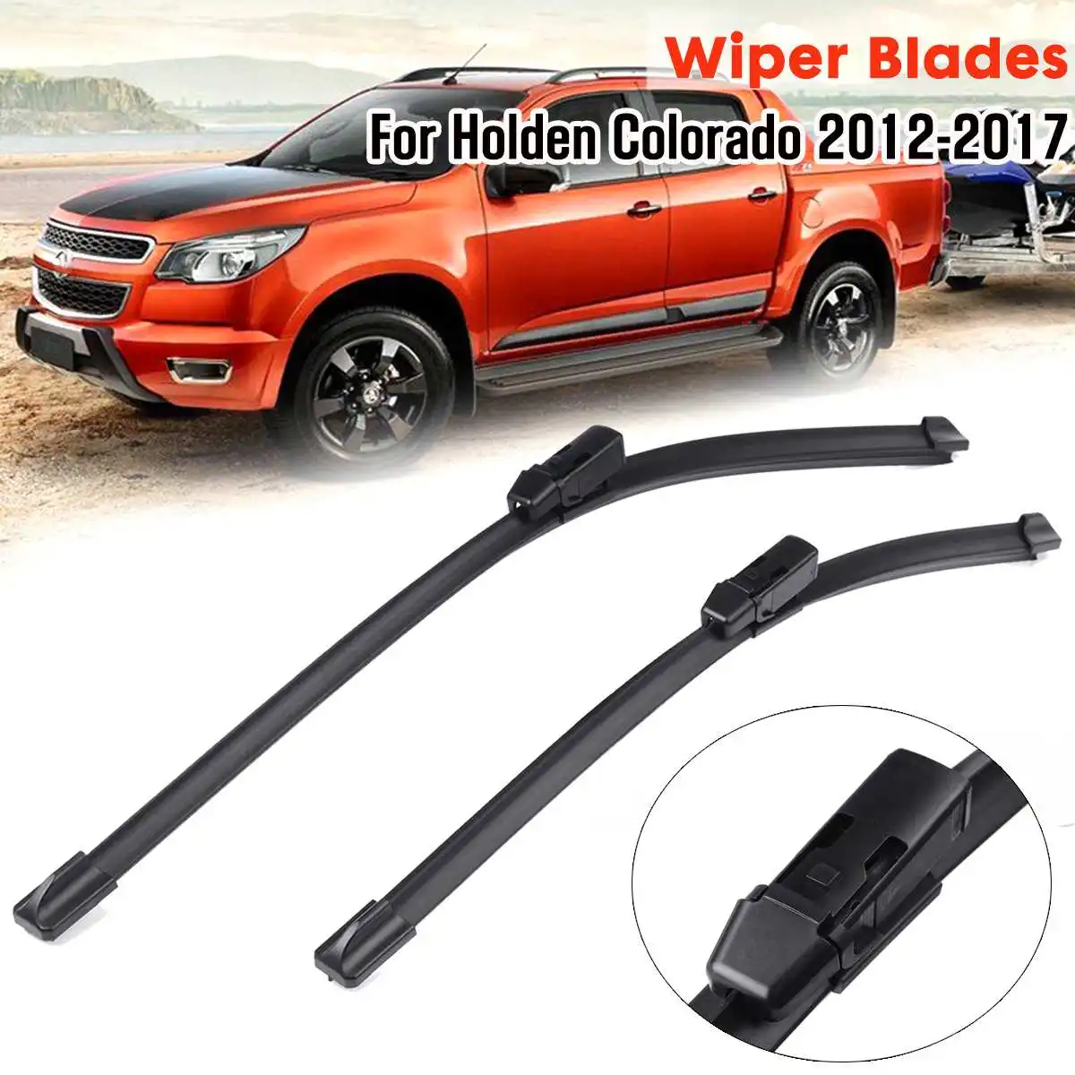 2PCS Front Windscreen Wiper Blades 22" 18" For Holden Colorado (RG) UTE 2012 2013 2014 2015 2016 2017
2PCS Front Windscreen Wiper Blades 22" 18" For Holden Colorado (RG) UTE 2012 2013 2014 2015 2016 2017