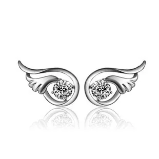 (4pairs/lot) 100% Sterling Silver Jewelry Angel Hearts and Arrows 925 sterling Silver Earrings Female Models Free Shipping
(4pairs/lot) 100% Sterling Silver Jewelry Angel Hearts and Arrows 925 sterling Silver Earrings Female Models Free Shipping