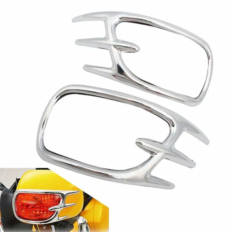 Left Right Motorcycle Show Chrome Pair Fairing Mirror accent grilles Back Accent Grilles for Honda Goldwing GL1800 2001-2016
Left Right Motorcycle Show Chrome Pair Fairing Mirror accent grilles Back Accent Grilles for Honda Goldwing GL1800 2001-2016