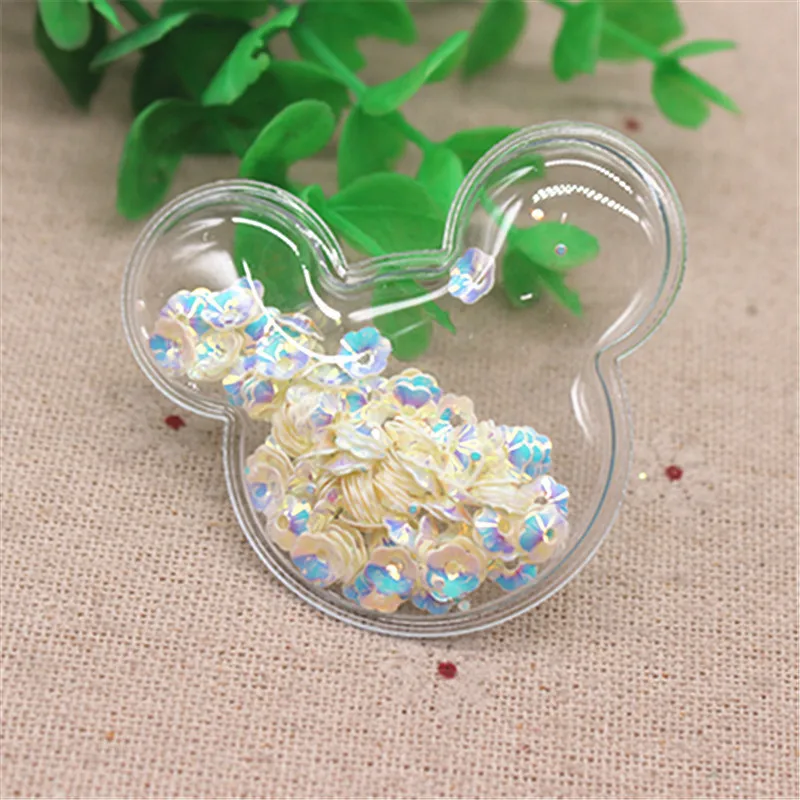 10pcs 4.5*5cm Transparent Bling Flower Sequins Flowing Mouse Appliques for Kids Clip DIY Hair Clip Accessories
10pcs 4.5*5cm Transparent Bling Flower Sequins Flowing Mouse Appliques for Kids Clip DIY Hair Clip Accessories