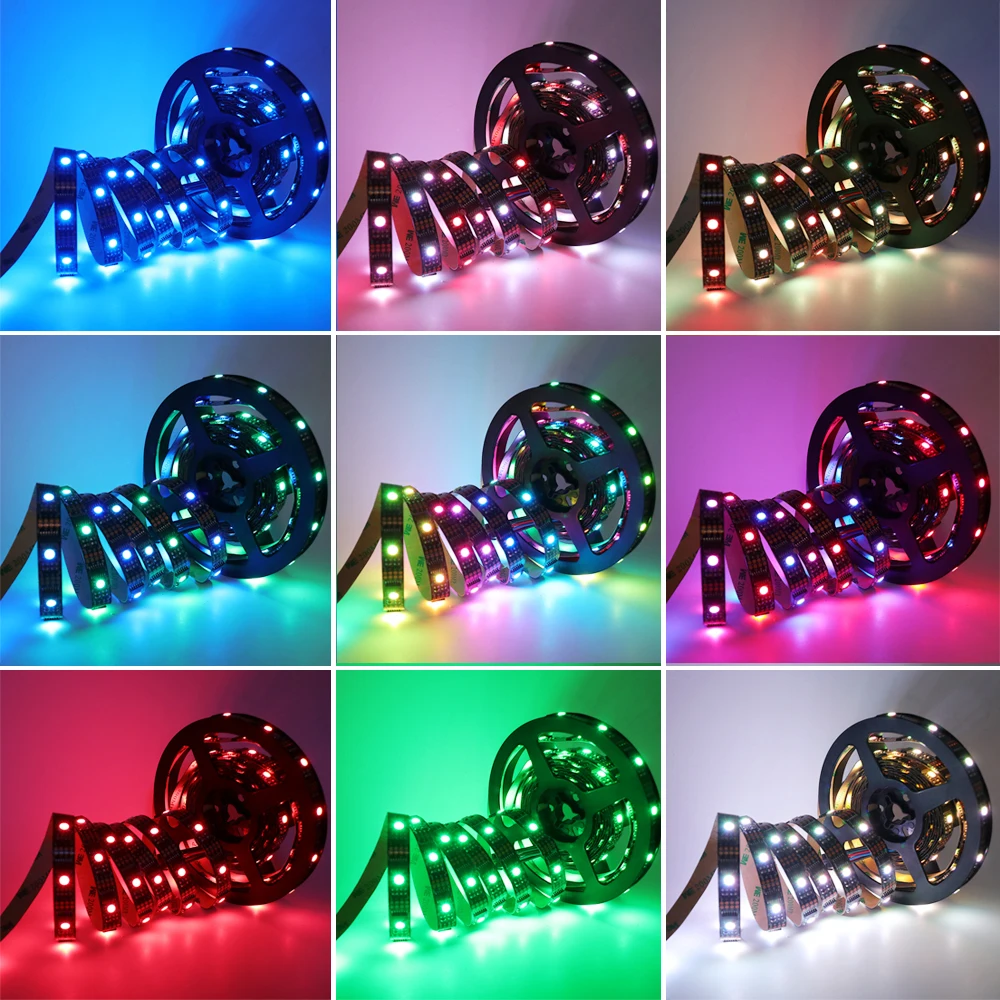1m-5m-DC-5V-LED-Strip-IP67-Waterproof-WS2801-32LEDS-M-Flexible-Led-Tape-Lamp-Under (2)