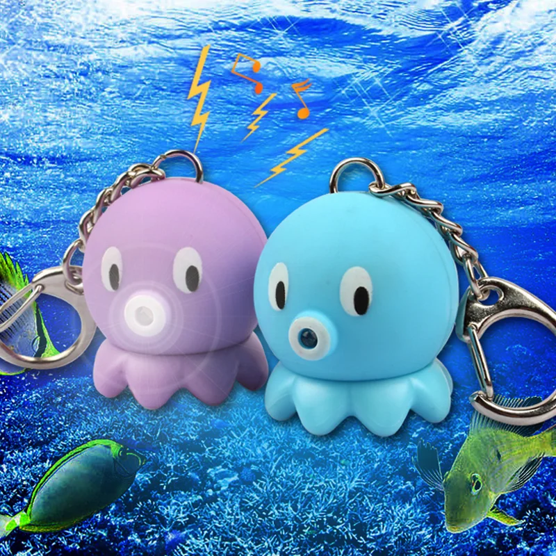 1 Pc Kawaii Sound Light Keychains Flashlights Octopus Led Keychains Gift Pendant Birthday Kids Gift Luminous Toy
1 Pc Kawaii Sound Light Keychains Flashlights Octopus Led Keychains Gift Pendant Birthday Kids Gift Luminous Toy
