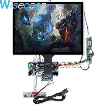 15 inch TFT LCD display screen 1024*768 LQ150X1LG81 + Capacitive touch glass with LVDS to HDMI controller driver board
15 inch TFT LCD display screen 1024*768 LQ150X1LG81 + Capacitive touch glass with LVDS to HDMI controller driver board