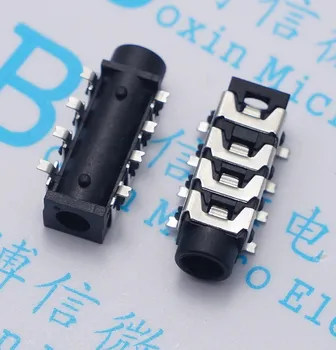 100pcs PJ-313E 3.5 aperture 8 pin PJ313EHeadphone jack SMD patch seat headphone sockets four audio jack
100pcs PJ-313E 3.5 aperture 8 pin PJ313EHeadphone jack SMD patch seat headphone sockets four audio jack