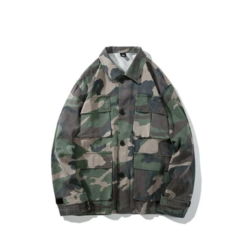 New Mens Camouflage Denim Jacket Coat Male Outwear Jaqueta Masculino Jeans Jacket and Coats Fashion Design Autumn Brand Clothing
New Mens Camouflage Denim Jacket Coat Male Outwear Jaqueta Masculino Jeans Jacket and Coats Fashion Design Autumn Brand Clothing